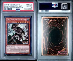Yu-Gi-Oh! Gaia Plate The Earth Giant PSA 8 END01 Speed Duel Midterm Destruction - Image 2