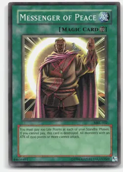 Messenger of Peace Unlimited Super Rare Magic Ruler MRL-102 NM - Image 1