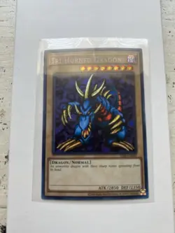 Tri-Horned Dragon LOB-EN000 Legend of Blue Eyes White Dragon (25th) - Image 1