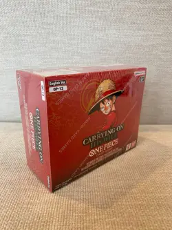 One Piece OP-13 Carrying On His Will Booster Box Factory Sealed - 24 Packs - Image 3