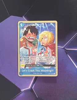 One Piece Premium Collection Vol. 5 OP11-060 Let's Crash This Wedding! (Alt Art) - Image 1