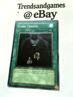 YUGIOH - CARD TRADER - STON-EN046 - ULTIMATE RARE - NEAR MINT - STORM OF NEOS UK - Image 3