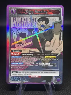 Union Arena Fullmetal Alchemist King Bradley SR English - Image 1