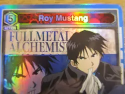 Roy Mustang SR UE09BT/FMA-1-055 Union Arena Full metal Alchemist Near Mint - Image 2