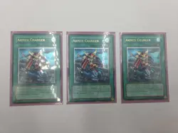 Set Of 3 EEN-EN045 Armed Changer Ultimate Rare 1st Edition NM Yugioh Card - Image 1