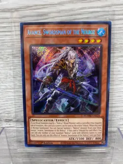 Yugioh! Avance, Swordsman of the Nekroz - BLMM-EN024 - Secret Rare - 1st Edition - Image 1