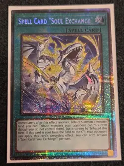 x1 Spell Card "Soul Exchange" - MP25-EN007 - Starlight Rare - 1st Edition Yu-Gi- - Image 1