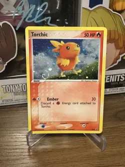 Torchic Holo Foil Promo 017 Black Star Promo Pokemon Card TCG 2003 - Image 1