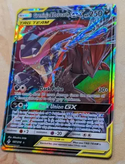 Greninja & Zoroark GX 107/214 Sm-Unbroken Bonds Holo Pokemon Card Game TCG ✨ - Image 2