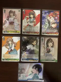 Weiss Schwarz Kadokawa Sneaker Bunko Vol.2 Card Lot of RRR, SR, RR, and R - Image 1