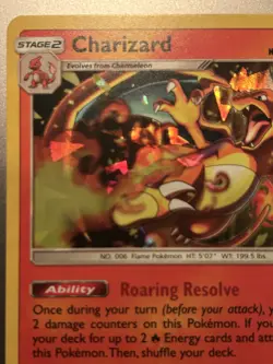 Charizard 14/181 Cracked Ice Holo Promo Sun & Moon Team Up Pokemon Card LP/NM - Image 3