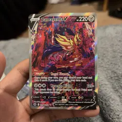 2023 Pokemon TCG Crown Zenith Zamazenta V GG54/GG70 Holo Ultra Rare Full Art NM - Image 3