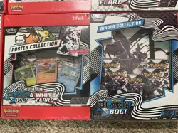 Pokemon TCG Black Bolt & White Flare Binder + Poster Collection - LOT OF 4 (NEW) - Image 4