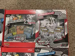 Pokemon TCG Black Bolt & White Flare Binder + Poster Collection - LOT OF 4 (NEW) - Image 5