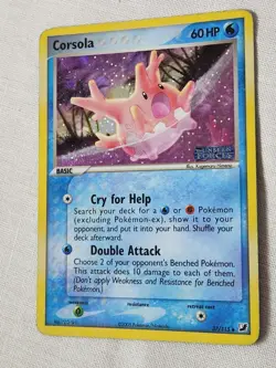 Played (MP) Corsola - Reverse Holo #37 Unseen Forces Pokemon TCG - Image 3