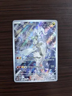 Pokemon TCG N's Reshiram Holo Illustration Rare Journey Together - Image 1