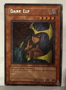 Dark Elf MRD-113 Metal Raiders Unlimited Vintage Yugioh TCG LP Fast Ship - Image 1