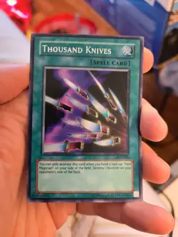 Yugioh Thousand Knives PCY-003 Prismatic Secret Rare - Image 1