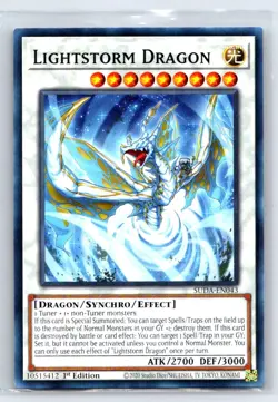 Lightstorm Dragon Common Supreme Darkness SUDA-EN043 LP - Image 1