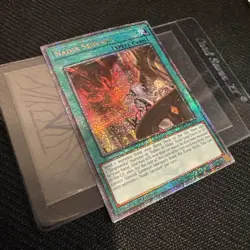 YuGiOh Nadir Servant - 25th Quarter Century Secret Rare RA01-EN062 1st Ed. NM/M - Image 1
