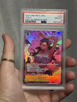 PSA 10 - 2024 One Piece Memorial Collection Viola #EB01-052 - Alternate Art - Image 3