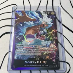 One Piece Monkey D Luffy OP09-061 Starter Deck 26: Purple/Black Foil - Image 1