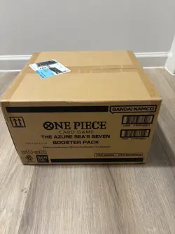 One Piece EN OP14-EB04 The Azure Sea's Seven Booster 144 Pack Case SEALED - Image 1