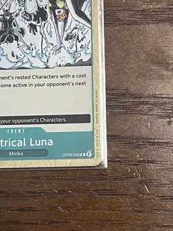 One Piece - OP08/036 Electrical Luna Two Legends Rare Foil NM TCG - Image 4