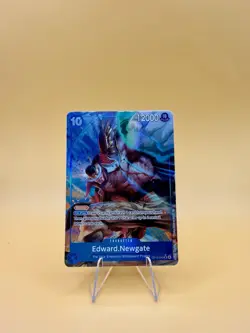 Edward.Newgate (Alternate Art) OP13-042 Carrying On His Will Foil One Piece TCG - Image 1