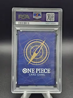 2025 One Piece Illustration Box Vol .3 Dracule Mihawk Promo PSA 10 - Image 2
