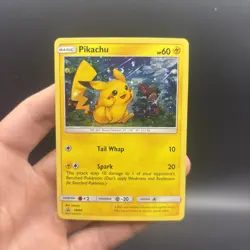 (LP-MP) Pikachu Holo SM86 Black Star Promo Pokemon TCG Card Sun & Moon - Image 1