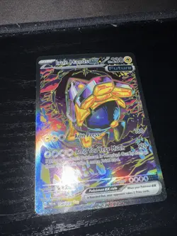 Pokemon Iron Hands ex 154/131 Sv: Prismatic Evolutions Full Art Holo Rare Card - Image 2