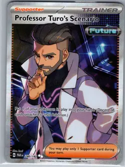 Professor Turo's Scenario 240/182 SV04: Paradox Rift - Pokemon Card - NM - Image 1