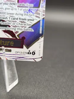 One Piece Card Game - Divine Departure - (Alt Art / Manga) - OP13-076 - English - Image 4