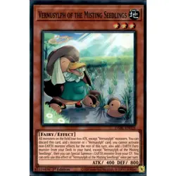 DABL-EN026 Vernusylph of the Misting Seedling Super Rare 1st Edition YuGiOh Card - Image 1