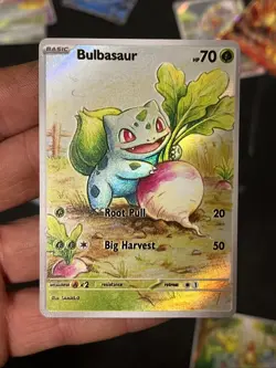 3x Bulbasaur Fan Art Custom Cards - Image 3