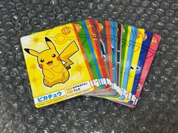 Set 24 Pikachu Charizard Pokemon Card Vintage Nintendo Bandai Namco Japan 2023 - Image 2