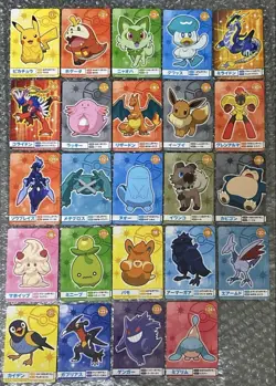 Set 24 Pikachu Charizard Pokemon Card Vintage Nintendo Bandai Namco Japan 2023 - Image 4