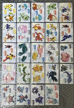 Set 24 Pikachu Charizard Pokemon Card Vintage Nintendo Bandai Namco Japan 2023 - Image 5