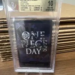 Pristine BGS 10 One Piece Don!! Card 2025 Promos Premium Coll. Promo Japanese - Image 4