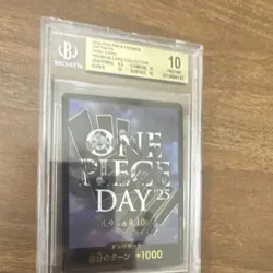 Pristine BGS 10 One Piece Don!! Card 2025 Promos Premium Coll. Promo Japanese - Image 5