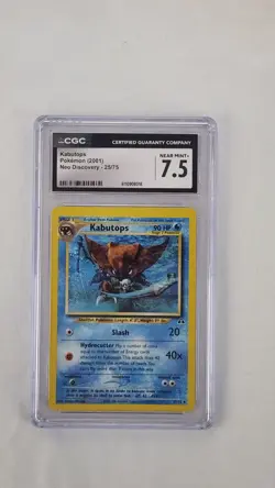 Pokemon TCG Kabutops Neo Discovery 2001. Card #25/75. Non Holo. - Image 1