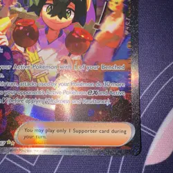 Pokemon TCG Kieran Trainer Card 218/167 TWM Near Mint/Mint Condition - Image 2