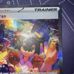 Pokemon TCG Kieran Trainer Card 218/167 TWM Near Mint/Mint Condition - Image 3