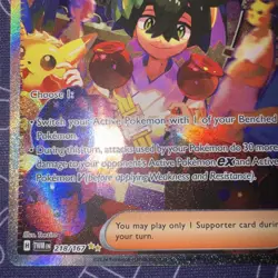 Pokemon TCG Kieran Trainer Card 218/167 TWM Near Mint/Mint Condition - Image 5