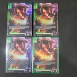 x4 Gundam Card Game Newtype Rising Char’s Gelgoog GD01-023 LR - Image 1
