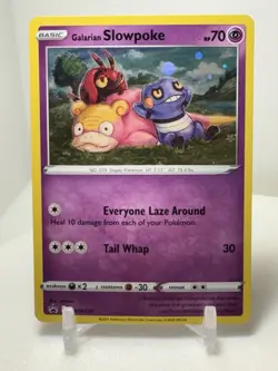 Galarian Slowpoke Promo SWSH: Sword & Shield Promo Cards SWSH126 NM - Image 1