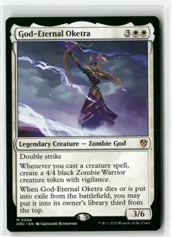 God-Eternal Oketra M 66 Commander: Aetherdrift MTG - Image 1