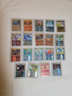 19 Pokemon Card Lot Reverse Holos Early Nintendo Era Cards - Image 1
