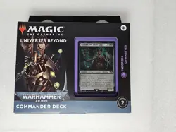 Magic: The Gathering Warhammer 40,000 Necron Dynasties Commander Deck WH 4k - Image 1